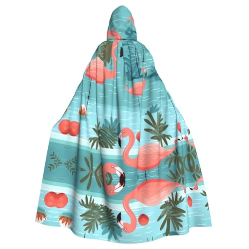 WHJSHOP Flamingo und Schwimmbad Bild Erwachsene Kapuzenumhang Umhang für Halloween, Rollenspiele Kostüme und Themenpartys WHJSHOP Flamingo und Schwimmbad Bild Erwachsene Kapuzenumhang Umhang für Halloween, Rollenspiele Kostüme und Themenpartys von WHJSHOP