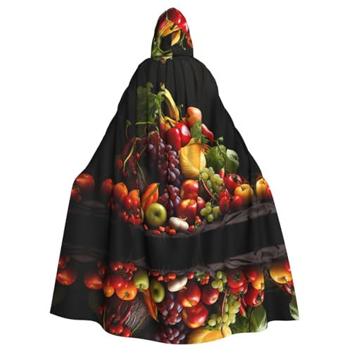 WHJSHOP Gemüse und Früchte Bild Halloween Erwachsene Kapuzenumhang Herren und Damen Kleidung Mantel Rollenspiel WHJSHOP Gemüse und Früchte Bild Halloween Erwachsene Kapuzenumhang Herren und Damen Kleidung Mantel Rollenspiel von WHJSHOP