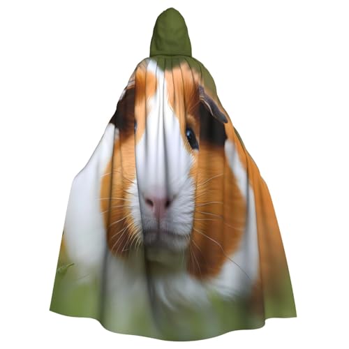 WHJSHOP Meerschweinchen-Umhang mit Kapuze, für Erwachsene, für Halloween, Rollenspiele und Themenpartys von WHJSHOP