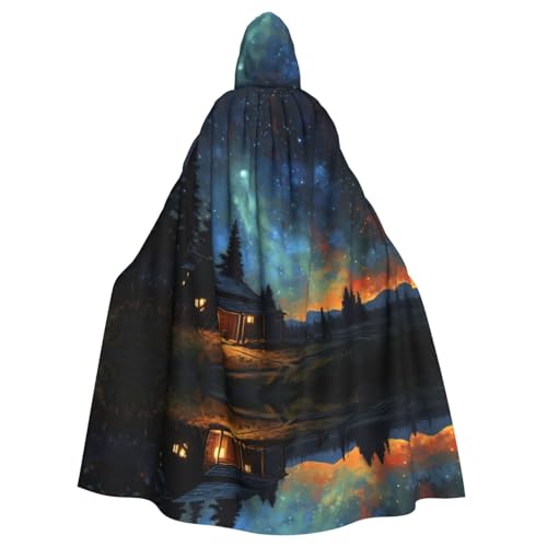 WHJSHOP Nachthimmel-Umhang mit Kapuze für Erwachsene, für Halloween, Rollenspiele und Kostümpartys WHJSHOP Nachthimmel-Umhang mit Kapuze für Erwachsene, für Halloween, Rollenspiele und Kostümpartys von WHJSHOP