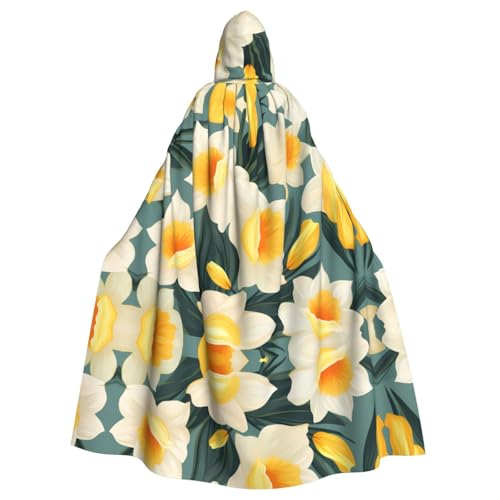 WHJSHOP Narzissen-Blumenbild, Halloween, Erwachsenen-Kapuzenumhang, Herren- und Damenbekleidung, Mantel, Rollenspiel WHJSHOP Narzissen-Blumenbild, Halloween, Erwachsenen-Kapuzenumhang, Herren- und Damenbekleidung, Mantel, Rollenspiel von WHJSHOP