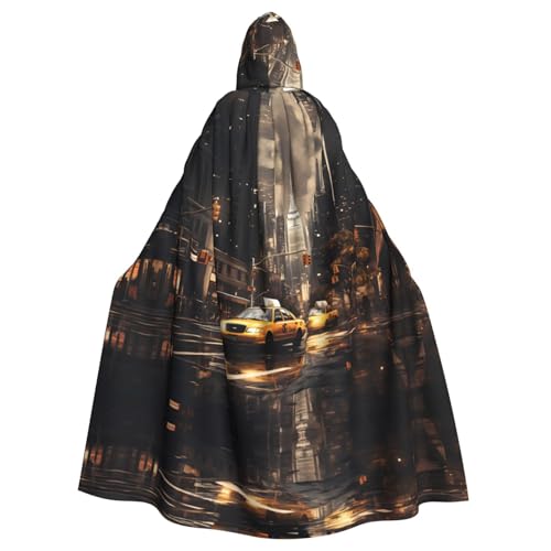 WHJSHOP New York Fashion City Bild Erwachsene Kapuzenumhang Umhang Umhang für Halloween, Rollenspiele Kostüme und Themenpartys WHJSHOP New York Fashion City Bild Erwachsene Kapuzenumhang Umhang Umhang für Halloween, Rollenspiele Kostüme und Themenpartys von WHJSHOP