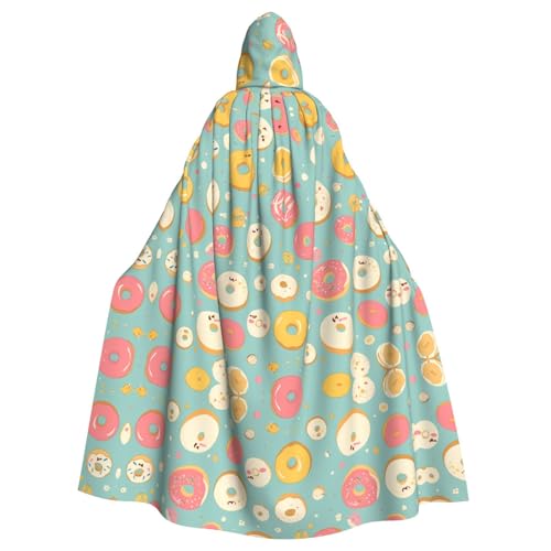 WHJSHOP Niedlicher Donut-Umhang mit Kapuze für Erwachsene, für Halloween, Rollenspiel-Kostüme und Themenpartys von WHJSHOP
