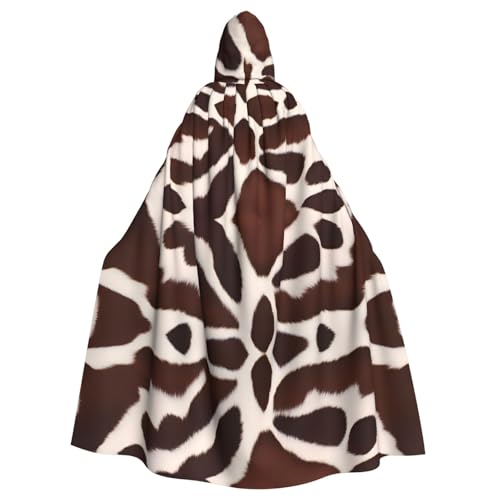 WHJSHOP Rotbrauner Umhang mit Kapuze für Erwachsene, für Halloween, Rollenspiele und Themenpartys WHJSHOP Rotbrauner Umhang mit Kapuze für Erwachsene, für Halloween, Rollenspiele und Themenpartys von WHJSHOP