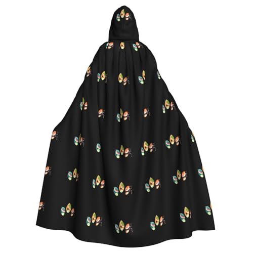 WHJSHOP Transparenter Umhang mit Kapuze für Erwachsene, für Halloween, Rollenspiele und Kostümpartys WHJSHOP Transparenter Umhang mit Kapuze für Erwachsene, für Halloween, Rollenspiele und Kostümpartys von WHJSHOP