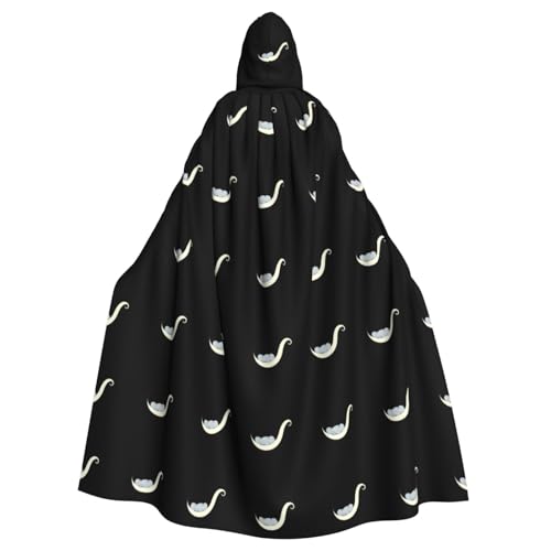 WHJSHOP Umhang mit Elefant auf der Teekanne, mit Kapuze, für Erwachsene, für Halloween, Rollenspiele und Themenpartys WHJSHOP Umhang mit Elefant auf der Teekanne, mit Kapuze, für Erwachsene, für Halloween, Rollenspiele und Themenpartys von WHJSHOP
