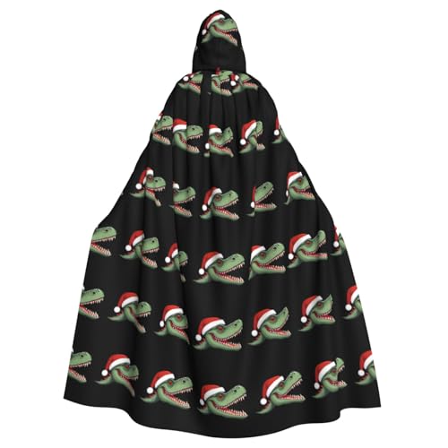 WHJSHOP Umhang mit Kapuze für Erwachsene, Dinosaurier-Kopf, für Halloween, Rollenspiel-Kostüme und Themenpartys von WHJSHOP
