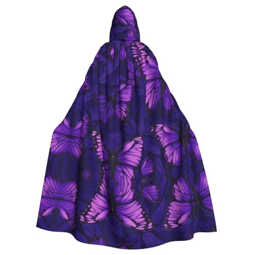 WHJSHOP Umhang mit Kapuze für Erwachsene, Motiv: Schmetterling, für Halloween, Rollenspiele und Themenpartys WHJSHOP Umhang mit Kapuze für Erwachsene, Motiv: Schmetterling, für Halloween, Rollenspiele und Themenpartys von WHJSHOP