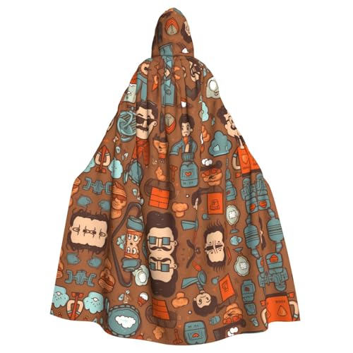 WHJSHOP Umhang mit Kapuze für Erwachsene, Motiv: Vatertag mit Aufschrift "Love Dad", für Halloween, Rollenspiele und Themenpartys WHJSHOP Umhang mit Kapuze für Erwachsene, Motiv: Vatertag mit Aufschrift "Love Dad", für Halloween, Rollenspiele und Themenpartys von WHJSHOP