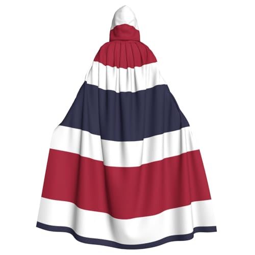 WHJSHOP Umhang mit Kapuze für Erwachsene, Thailand-Flagge, für Halloween, Rollenspiele und Kostümpartys von WHJSHOP