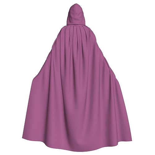 WHJSHOP Umhang mit Kapuze für Erwachsene, einfarbig, traubenrot, für Halloween, Rollenspiele und Kostümpartys WHJSHOP Umhang mit Kapuze für Erwachsene, einfarbig, traubenrot, für Halloween, Rollenspiele und Kostümpartys von WHJSHOP