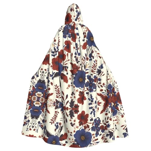 WHJSHOP Umhang mit Kapuze für Erwachsene, kastanienbraun und marineblau, für Halloween, Rollenspiele und Themenpartys WHJSHOP Umhang mit Kapuze für Erwachsene, kastanienbraun und marineblau, für Halloween, Rollenspiele und Themenpartys von WHJSHOP