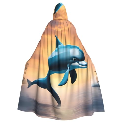 WHJSHOP Winter-Delfin-Bild, Halloween, Erwachsenen-Kapuzenumhang, Herren- und Damenbekleidung, Mantel, Rollenspiel WHJSHOP Winter-Delfin-Bild, Halloween, Erwachsenen-Kapuzenumhang, Herren- und Damenbekleidung, Mantel, Rollenspiel von WHJSHOP