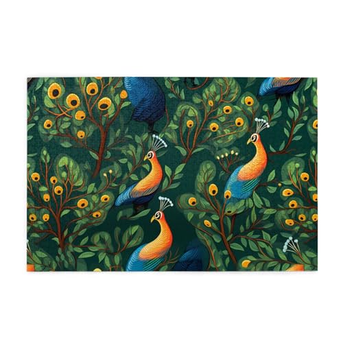 Whjshop 1000 Teile Whjshop Pfauen-Druckqualität Holzpuzzle für Erwachsene und Kinder, lustige Puzzles, Stressabbau-Puzzles Whjshop 1000 Teile Whjshop Pfauen-Druckqualität Holzpuzzle für Erwachsene und Kinder, lustige Puzzles, Stressabbau-Puzzles von WHJSHOP