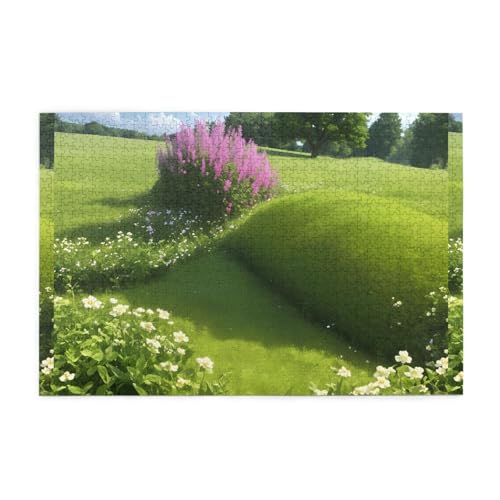 Whjshop Prärie-Druckqualität Holzpuzzle für Erwachsene und Kinder, lustige Puzzles, Stressabbau-Puzzles, 1000 Teile Whjshop Prärie-Druckqualität Holzpuzzle für Erwachsene und Kinder, lustige Puzzles, Stressabbau-Puzzles, 1000 Teile von WHJSHOP