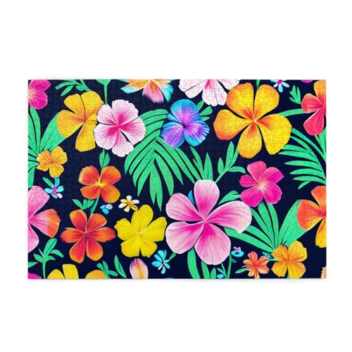 Whjshop Puzzles, 1000 Teile, bunte Blumendrucke, pädagogische, intellektuelle Holzpuzzles, lustige Puzzles, Stressabbau-Puzzles Whjshop Puzzles, 1000 Teile, bunte Blumendrucke, pädagogische, intellektuelle Holzpuzzles, lustige Puzzles, Stressabbau-Puzzles von WHJSHOP
