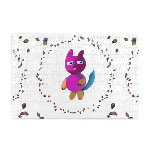 Whjshop Puzzles, 1000 Teile Happy 3D Kitten Printing Quality Wooden Puzzle for Adults and Kids, Fun Puzzles, Stress Relieving Puzzles Whjshop Puzzles, 1000 Teile Happy 3D Kitten Printing Quality Wooden Puzzle for Adults and Kids, Fun Puzzles, Stress Relieving Puzzles von WHJSHOP