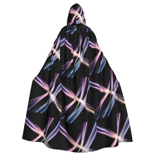 WHJSSF Kapuzenumhang für Erwachsene, mit Streaming-Garn, bedruckt, Halloween, Kapuzenumhang, ohne Reißverschluss WHJSSF Kapuzenumhang für Erwachsene, mit Streaming-Garn, bedruckt, Halloween, Kapuzenumhang, ohne Reißverschluss von WHJSSF