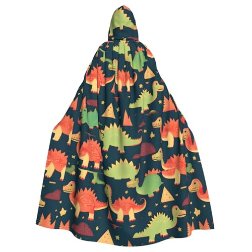 WHJSSF Kapuzenumhang mit Dinosaurier-Muster, für Halloween, Erwachsene, super großer Kapuzenumhang ohne Reißverschluss WHJSSF Kapuzenumhang mit Dinosaurier-Muster, für Halloween, Erwachsene, super großer Kapuzenumhang ohne Reißverschluss von WHJSSF