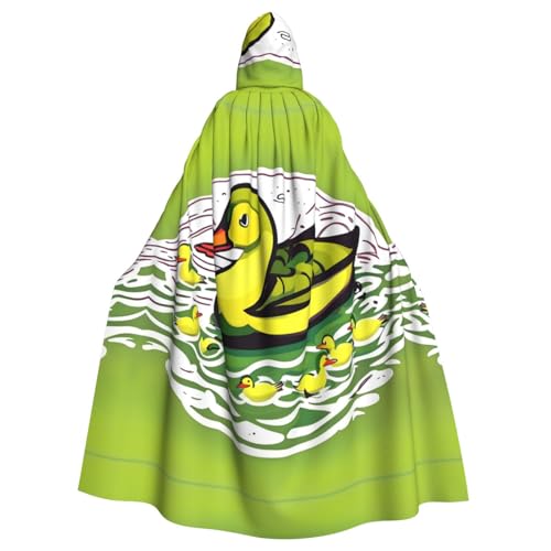 WHJSSF Kapuzenumhang mit Entenflocken-Motiv, für Halloween, Erwachsene, super großer Kapuzenumhang, ohne Reißverschluss WHJSSF Kapuzenumhang mit Entenflocken-Motiv, für Halloween, Erwachsene, super großer Kapuzenumhang, ohne Reißverschluss von WHJSSF