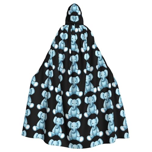 WHJSSF Kapuzenumhang mit Plüsch-Elefantenpuppe, bedruckt, Halloween, Erwachsenen-Kapuzenumhang – super großer Kapuzenumhang ohne Reißverschluss WHJSSF Kapuzenumhang mit Plüsch-Elefantenpuppe, bedruckt, Halloween, Erwachsenen-Kapuzenumhang – super großer Kapuzenumhang ohne Reißverschluss von WHJSSF