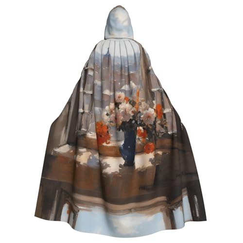 WHJSSF Schöner Halloween-Umhang mit Kapuze für Erwachsene, super großer Kapuzenumhang ohne Reißverschluss WHJSSF Schöner Halloween-Umhang mit Kapuze für Erwachsene, super großer Kapuzenumhang ohne Reißverschluss von WHJSSF
