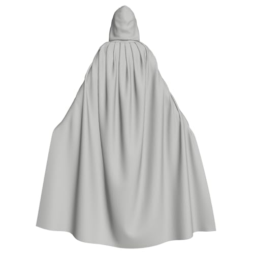 WHJSSF Silberfarbener Kerzenständer für Halloween, Erwachsene, Kapuzenumhang für Rollenspiele, Bühnenkostüme, Partys, pflegeleicht WHJSSF Silberfarbener Kerzenständer für Halloween, Erwachsene, Kapuzenumhang für Rollenspiele, Bühnenkostüme, Partys, pflegeleicht von WHJSSF