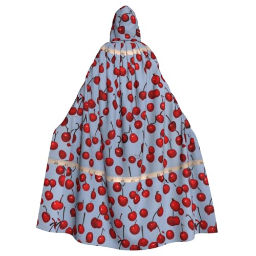 WHJSSF Süße kleine Kirsche Prints Halloween Erwachsene Kapuzenumhang – super großer Kapuzenumhang ohne Reißverschluss WHJSSF Süße kleine Kirsche Prints Halloween Erwachsene Kapuzenumhang – super großer Kapuzenumhang ohne Reißverschluss von WHJSSF