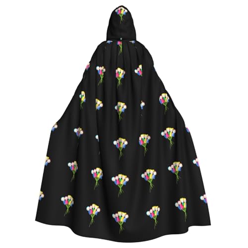 WHJSSF Ton-Puppenstrauß-Druck, Halloween, Erwachsenen-Umhang mit Kapuze, Umhang für Rollenspiele, Bühnenkostüme, Partys, pflegeleicht WHJSSF Ton-Puppenstrauß-Druck, Halloween, Erwachsenen-Umhang mit Kapuze, Umhang für Rollenspiele, Bühnenkostüme, Partys, pflegeleicht von WHJSSF