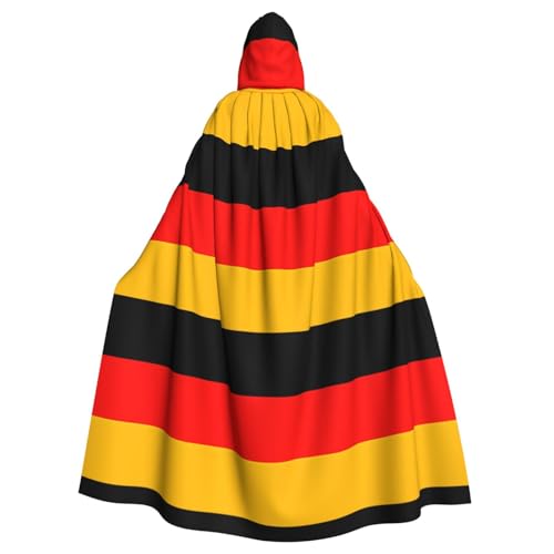 WHJSSF Umhang mit Deutschland-Flagge, Halloween, Erwachsenen-Kapuzenumhang – super großer Kapuzenumhang ohne Reißverschluss WHJSSF Umhang mit Deutschland-Flagge, Halloween, Erwachsenen-Kapuzenumhang – super großer Kapuzenumhang ohne Reißverschluss von WHJSSF