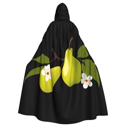 WHJSSF Umhang mit Kapuze für Erwachsene, mit großer Birne, für Rollenspiele, Bühnenkostüme, Partys, pflegeleicht von WHJSSF