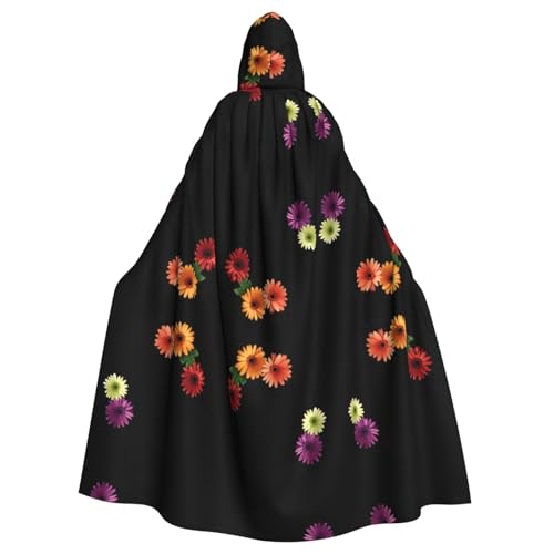 WHJWZY Chrysanthemenkranz mit Kapuze für Damen und Herren, für Partys, Abschlussbälle WHJWZY Chrysanthemenkranz mit Kapuze für Damen und Herren, für Partys, Abschlussbälle von WHJWZY