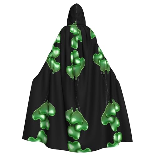 WHJWZY Halloween-Kapuzenumhang mit Aufschrift "Let hope fly", bedruckt, für Damen und Herren, für Partys, Abschlussbälle von WHJWZY
