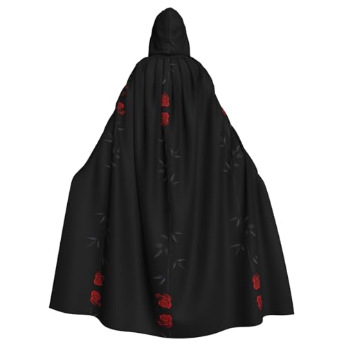 WHJWZY Rosen-Umhang mit Dornen, Aldult, Halloween-Kapuzenumhang für Männer und Frauen, für Partys, Abschlussbälle WHJWZY Rosen-Umhang mit Dornen, Aldult, Halloween-Kapuzenumhang für Männer und Frauen, für Partys, Abschlussbälle von WHJWZY