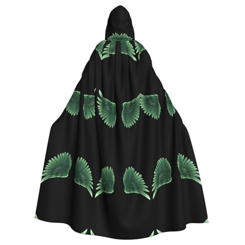 WHJWZY The wings of peace Printing aldult Halloween Hooded Cloak for men and womenused for parties prom von WHJWZY