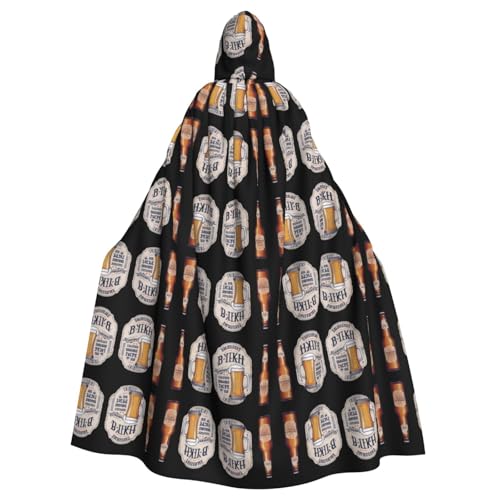 WHJWZY Vintage-Weinglas-Muster, Halloween-Kapuzenumhang für Männer und Frauen, für Partys, Abschlussbälle WHJWZY Vintage-Weinglas-Muster, Halloween-Kapuzenumhang für Männer und Frauen, für Partys, Abschlussbälle von WHJWZY