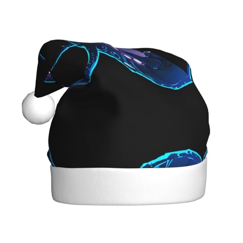 WHJWZY Weihnachtsmütze für Erwachsene – festliches Accessoire, Halloween, jährliche Zeremonien, Feiertagsfeiern, seltsame Kreaturen von WHJWZY