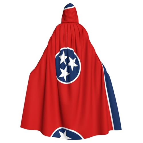 WHJYCC Kapuzenmantel Umhang Halloween Rollenspiel Kostüm Uni Geeignet für Halloween Party Maskerade Tennessee State Flag Kapuzenumhang WHJYCC Kapuzenmantel Umhang Halloween Rollenspiel Kostüm Uni Geeignet für Halloween Party Maskerade Tennessee State Flag Kapuzenumhang von WHJYCC