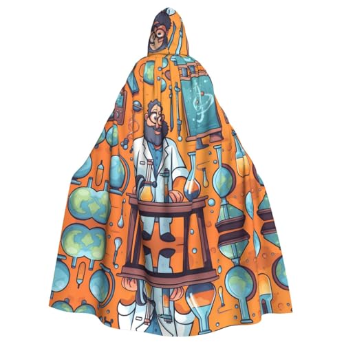 WHJYYXDE Cartoon-Wissenschaftsthema, bedruckter Halloween-Kapuzenumhang, geeignet für Cosplay-Kostüme, Weihnachtsfeiern WHJYYXDE Cartoon-Wissenschaftsthema, bedruckter Halloween-Kapuzenumhang, geeignet für Cosplay-Kostüme, Weihnachtsfeiern von WHJYYXDE
