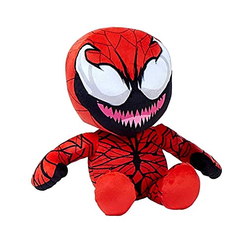Marvel, Spiderman Schurken Plüschtier The Lizard, Doctor Octopus, Carnage, Venom und Green Goblin – 28-33 cm (11-13 Zoll), offizielles Lizenzprodukt (CARNAGE) von WHL