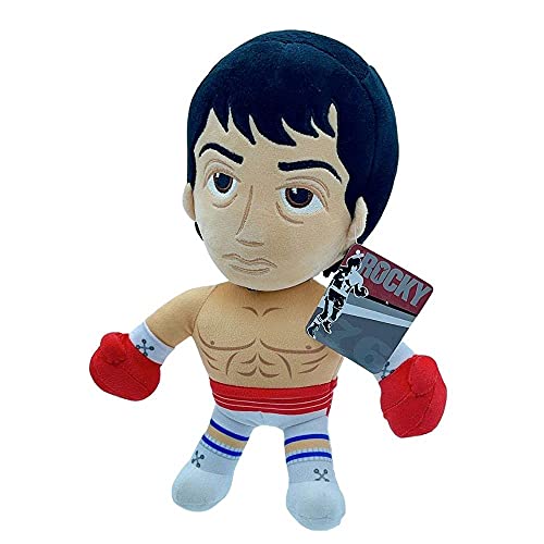 Rocky-Rocky, Plüschtier Clubber Lang, Apollo Creed, Ivan Drago, Rocky Balboa, 30 cm (12 Zoll), offizielles Lizenzprodukt (ROCKY BALBOA) von WHL