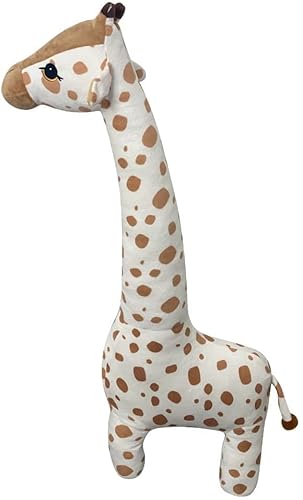WHMhome Plüschtier Giraffe, 67 cm, schönes Kuscheltier, Kuscheltierkollektion, kuscheliges Kissen, Geschenk für Kinder, A von WHMhome