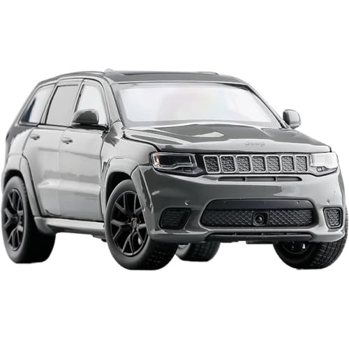 Druckguß 1:32 Für JEEPS SUV Legierung Automodelle Simulation Exquisites Modell Fahrzeug Auf Skala Kollektion Andenken Anzeige Moment(Silver) von WHYMIRRJ