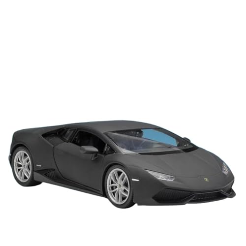 WHYMIRRJ 1:24 Für Lamborghini Huracan LP610-4 Legierung Automodelle Maßstabmodellbausätze Zu Öffnende Türen Fahrzeug Dekorativ(Black) von WHYMIRRJ