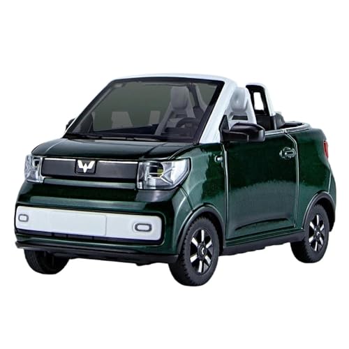 WHYMIRRJ 1:24 Für WULING HONGGUANG MINI EV Legierung Automodelle Maßstab Fahrzeug Modell Kits Display Souvenirs Sammlung Ornamente(Green) von WHYMIRRJ