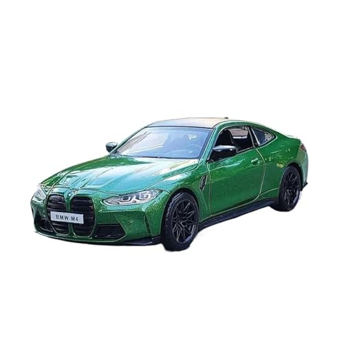 WHYMIRRJ 1:32 Für BMW M4 Maßstab Druckguss-Legierung Automodelle Zu Öffnende Türen Fahrzeugmodell Souvenirs Sammlung Ornamente(Green) von WHYMIRRJ