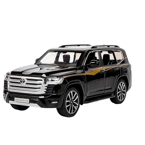 WHYMIRRJ 1:32 Für Toyota Landcool Luze LC300 SUV Maßstab Legierung Automodelle Öffnende Türen Fahrzeugmodell Souvenirs Sammlung(Black) von WHYMIRRJ