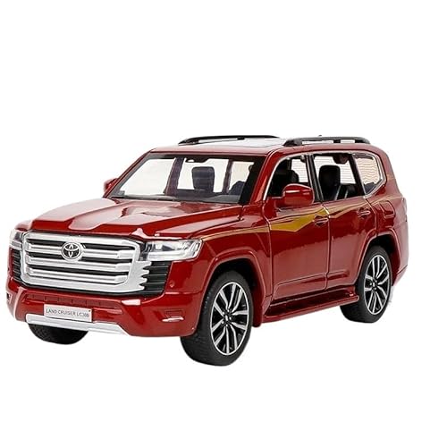 WHYMIRRJ 1:32 Für Toyota Landcool Luze LC300 SUV Maßstab Legierung Automodelle Öffnende Türen Fahrzeugmodell Souvenirs Sammlung(Red) von WHYMIRRJ