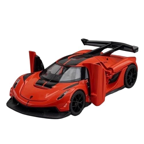WHYMIRRJ 1:32 for Koenigsegg Jesko Supercar Maßstab Legierung Automodelle Simulation Metall Fahrzeugmodell for Büro Oder Wohnkultur(Red) von WHYMIRRJ