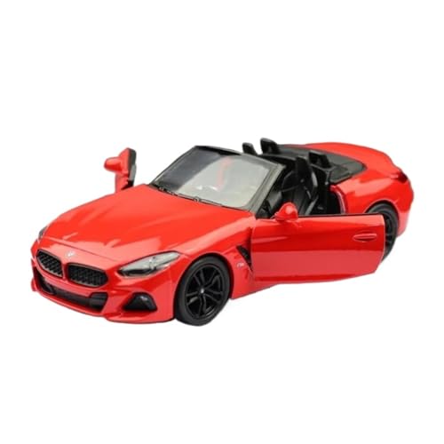 WHYMIRRJ 1:34 Für BMW Z4 Druckguss-Legierung Automodelle Maßstabmodellbausätze Zu Öffnende Türen Fahrzeug Dekorative Souvenirs(Red) von WHYMIRRJ